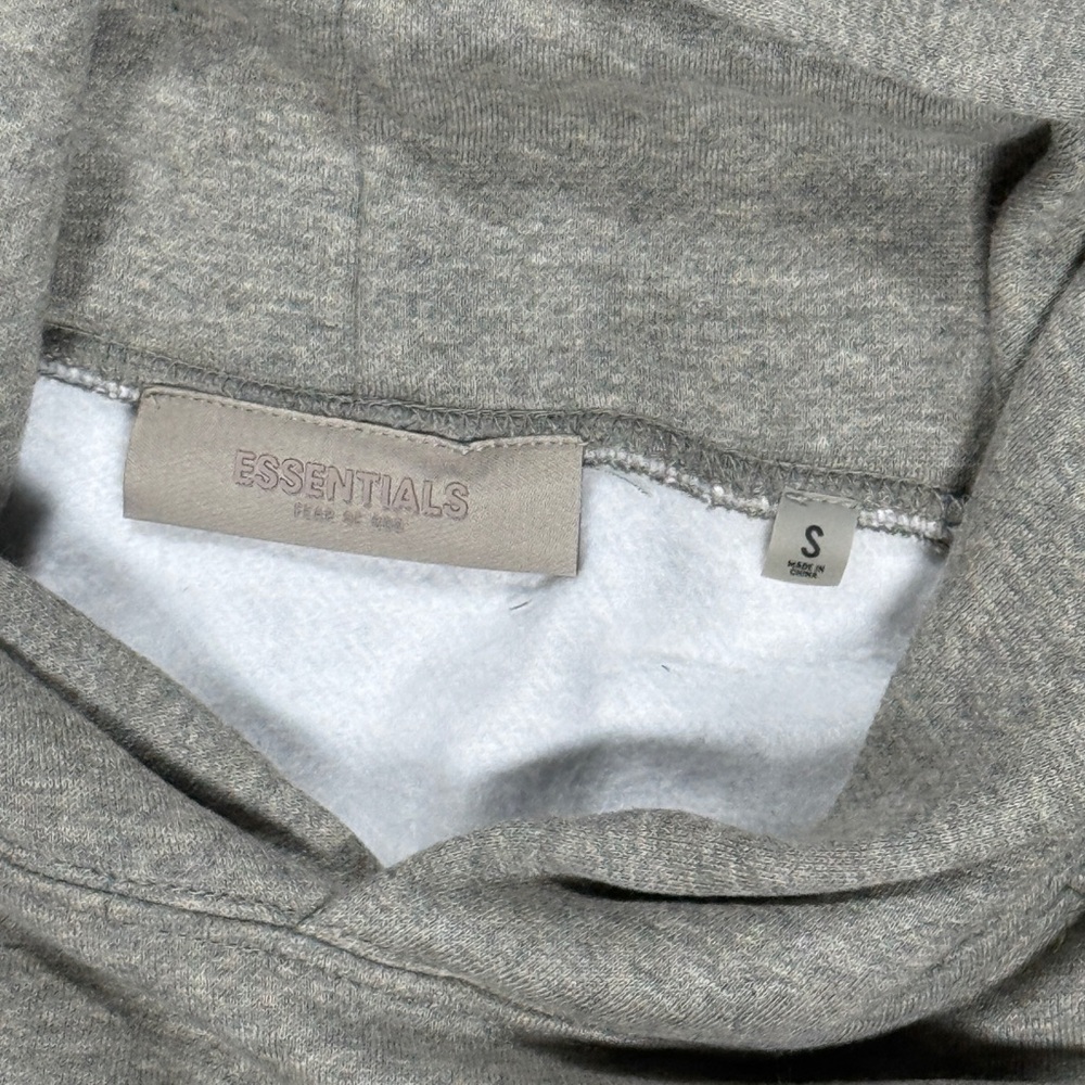 Fear Of God Essentials Dark Oatmeal SS22 Hoodie - Picture 4 of 12